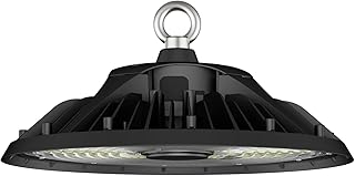 Maggica 150W UFO LED High Bay Light 23600LM 0-10V Dimmable 6500K Daylight CRI＞80 Lighting Waterproof IP66 150lm/w 5 Year Warranty High Bay Led for Workshop Warehouse Lights Garage Factory