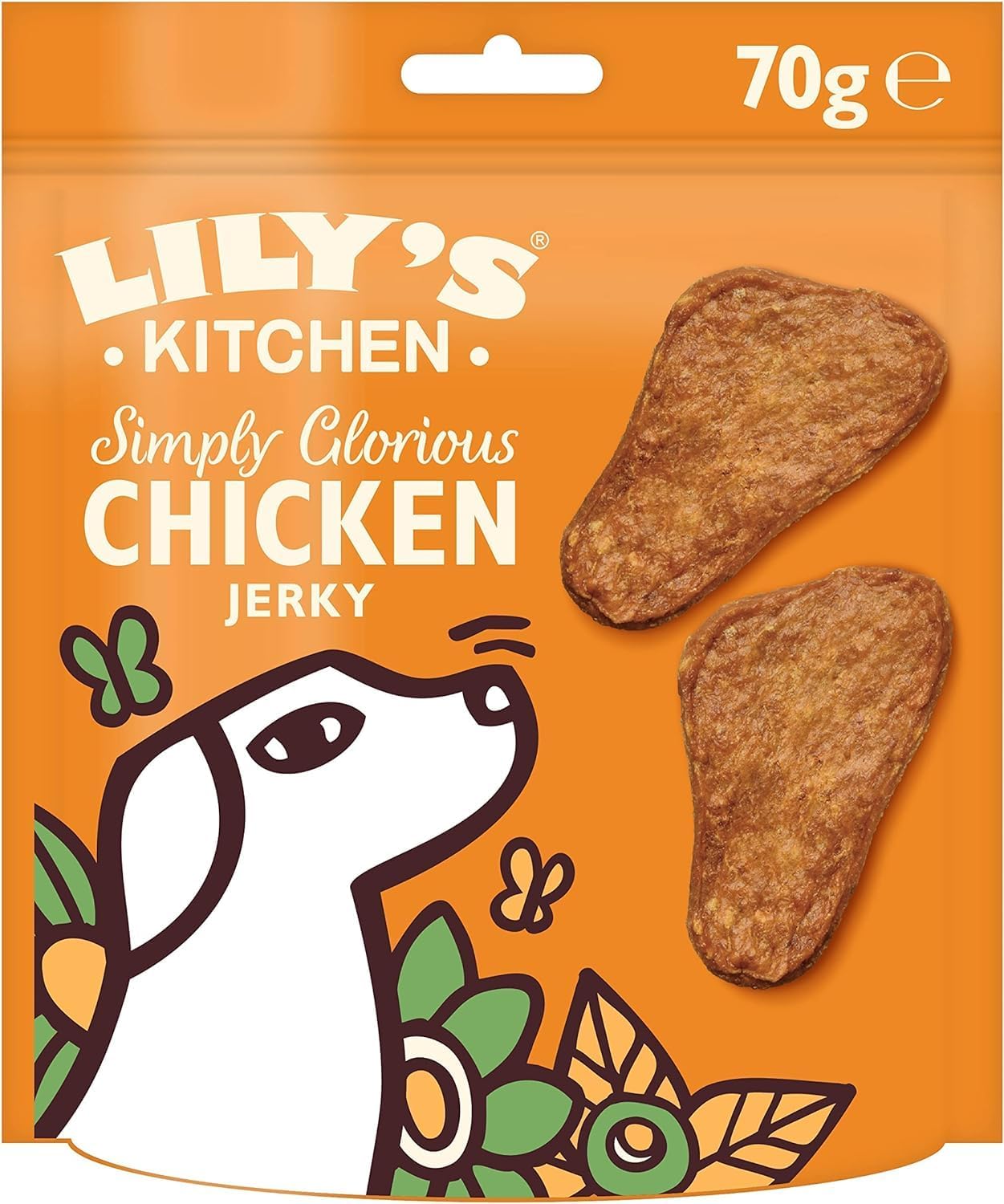 Lily's Kitchen Natural Dog Treats Multipack - Beef Mini Burgers, Duck and Venison Sausages, Chicken Bites & Chicken Jerky (8 x 70 g)-1