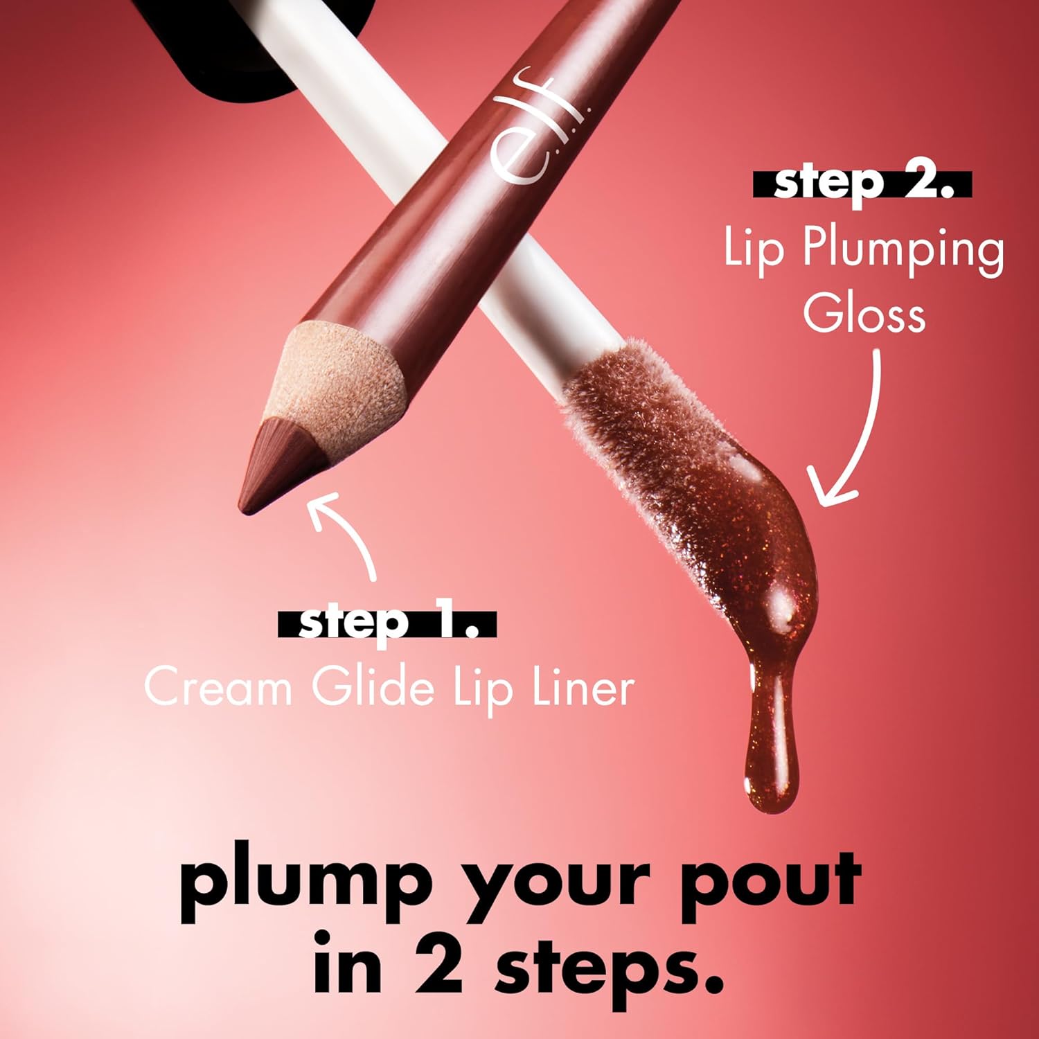 Lip Plumping Gloss, Hydrating, Nourishing, Invigorating, High-Shine, Plumps, Volumizes, Cools, Soothes, Praline 2.7ml-5