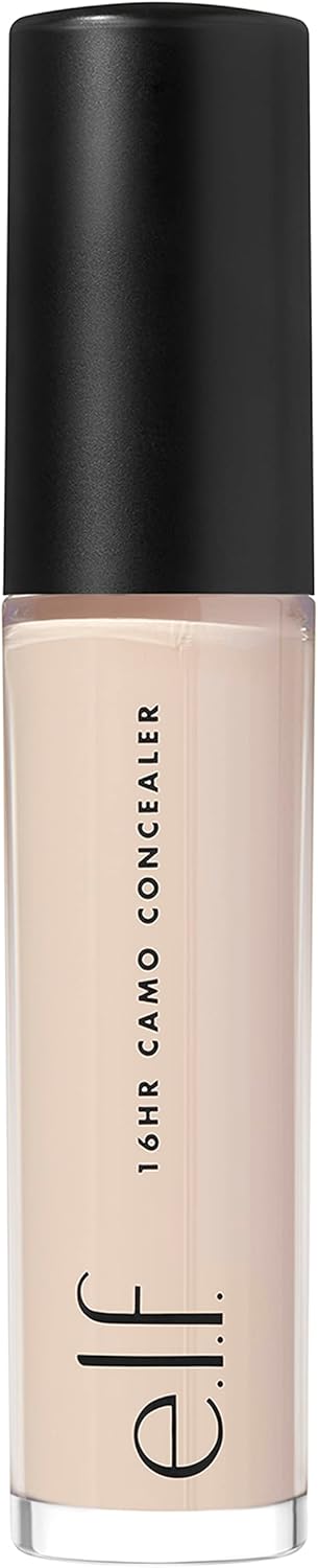 e.l.f. 16HR Camo Concealer, Full Coverage & Highly Pigmented, Matte Finish, Light Ivory, 0.203 Fl Oz (6mL)-1