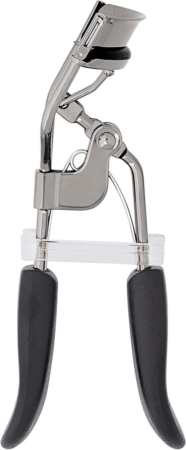 e.l.f. Pro Eyelash Curler Strong, Contoured, Lifting Creates Long Lasting, Eye-Opening, Voluminous Lashes Includes Additional Rubber Replacement Pad-0