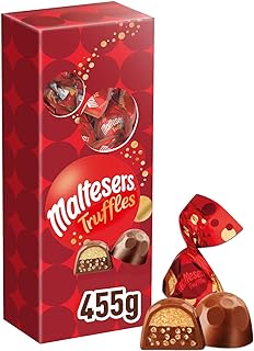 Maltesers Truffles Milk Chocolates Large Gift Box, 455g