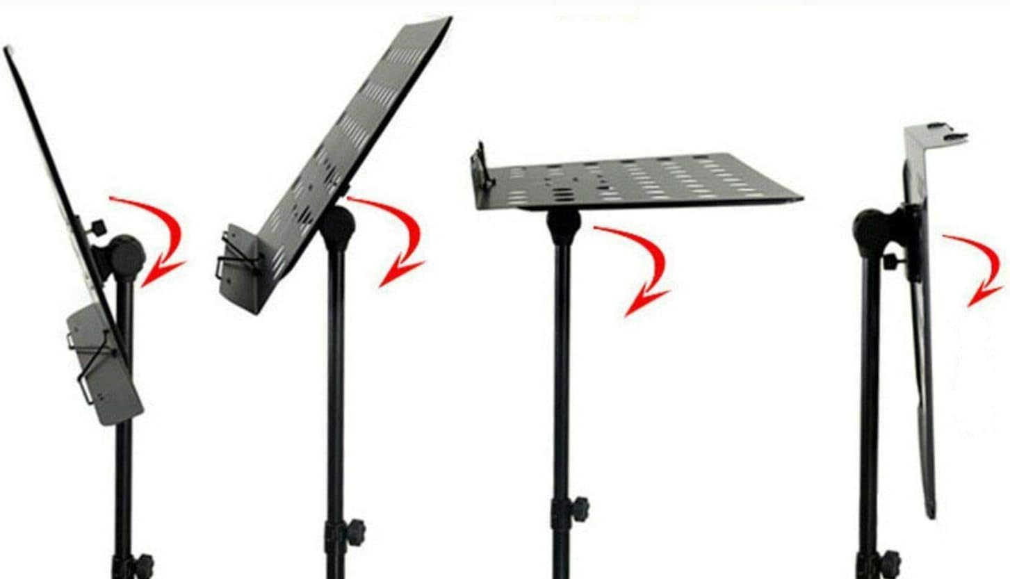 Luebel Heavy Duty Metal Foldable Music Stand Holder Tripod Orchestral Conductor Sheet-5