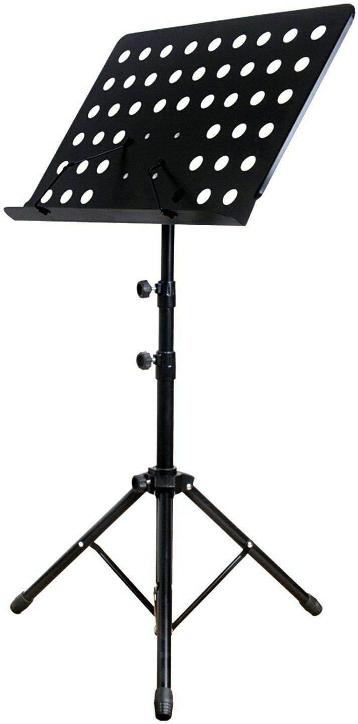 Luebel Heavy Duty Metal Foldable Music Stand Holder Tripod Orchestral Conductor Sheet-6