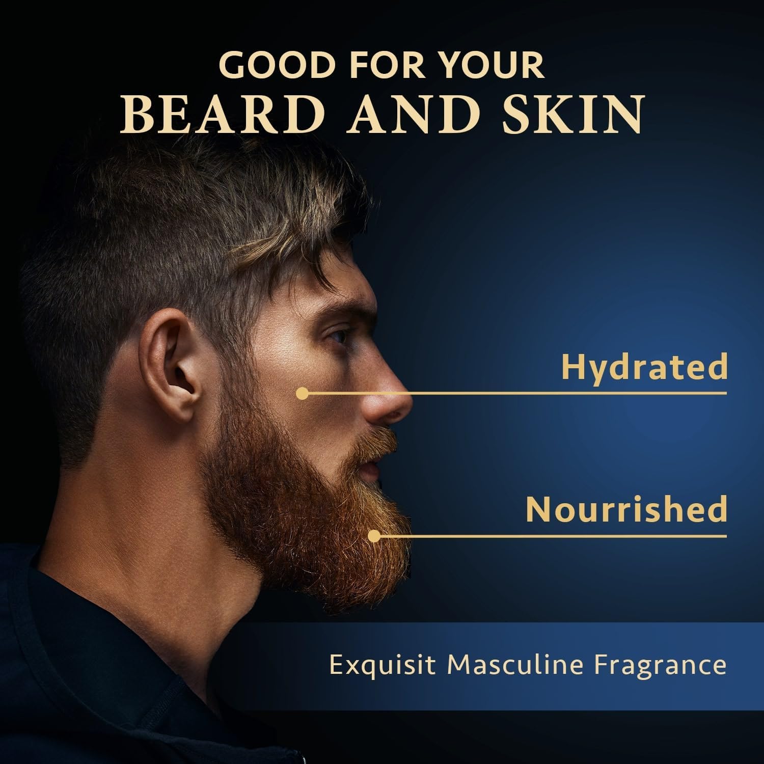 Beard Oil for Men 100ml – Organic and Vegan Care Product - Pure Argan and Almond Oil with Vitamin E for Beard Growth – Original and Useful Gift for Men Beard Care for Daily Use - Satin Naturel-3