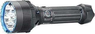 OLIGHT X9R Marauder Rechargeable Torch 25,000 Lumens High Performance LED Ultra Bright Flashlight, Search Flashlight with 8 Rechargeable Battery Pack Patch