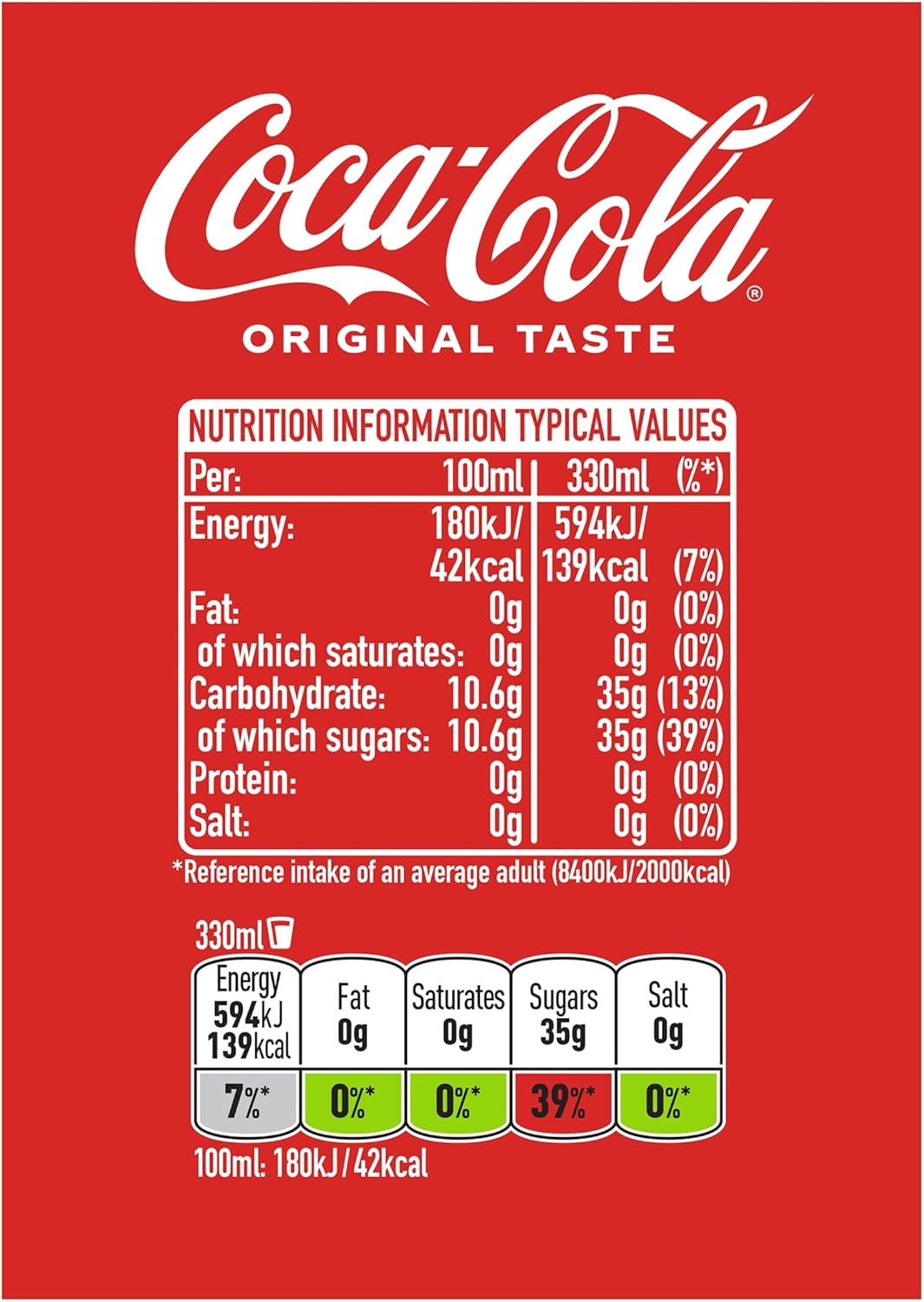 Coca-Cola Original Taste 24 x 330 ml-1