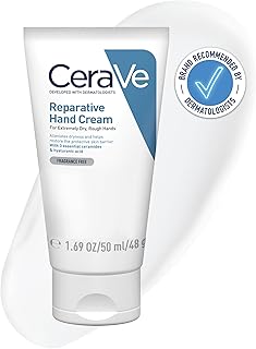 CeraVe Reparative Hand Cream with Ceramides for Extremely Dry, Rough Hands 50ml