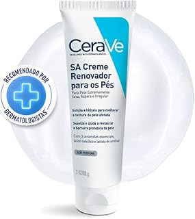 CeraVe SA Renewing Foot Cream with Salicylic Acid for Extremely Dry, Rough & Bumpy Skin 88ml