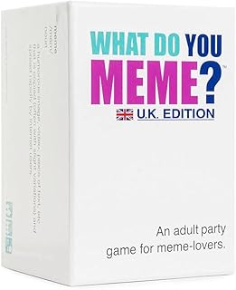 WHAT DO YOU MEME? Core Game - The Hilarious Adult Party Game for Meme Lovers (UK Edition)