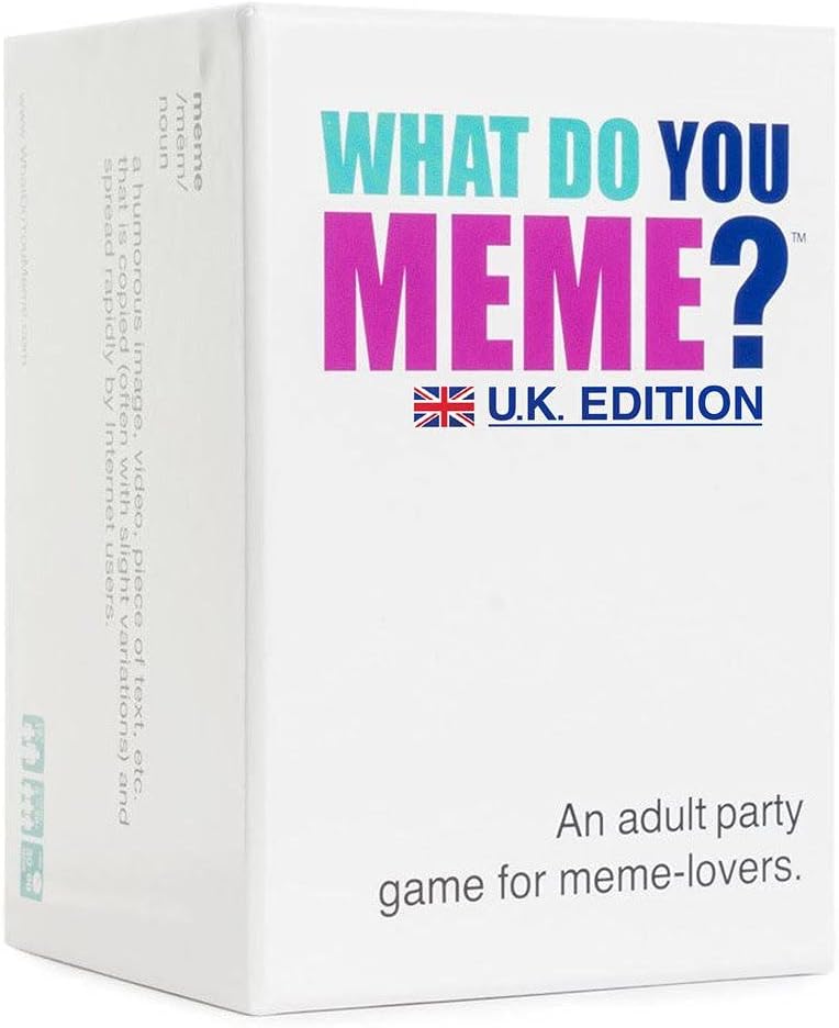 WHAT DO YOU MEME? Core Game - The Hilarious Adult Party Game for Meme Lovers (UK Edition)-0