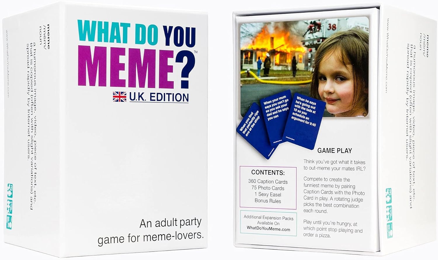 WHAT DO YOU MEME? Core Game - The Hilarious Adult Party Game for Meme Lovers (UK Edition)-2