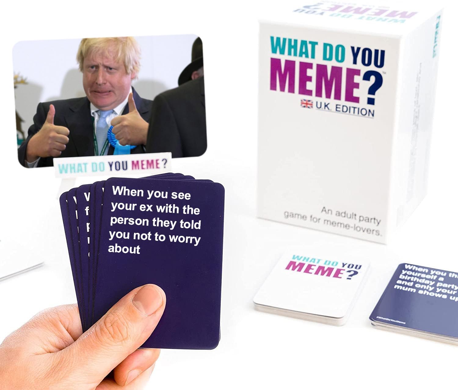 WHAT DO YOU MEME? Core Game - The Hilarious Adult Party Game for Meme Lovers (UK Edition)-3