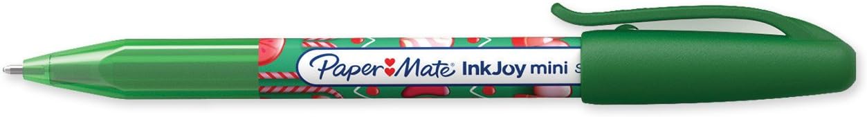 Paper Mate InkJoy Mini Ballpoint Pens | Retractable Medium Point (1.0mm) | Candy Pop Wraps | 10 Count-9