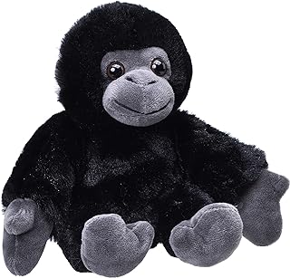 WILD REPUBLIC Hug'ems Soft Toy, Gifts for Kids, Gorilla Cuddly Toy 18cm