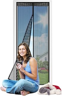 Magnetic Fly Screen Door, 90 * 210cm Fly Insect Screen Door Heavy Duty Bug Mesh Curtain,Insect Protection Door No Gap - Keeps Mosquitoes Insects Out Lets Fresh Air in