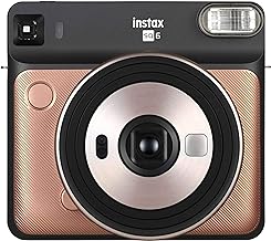 Instax Square SQ6 Instant Camera, 5 Shooting Modes, Inbuilt Flash with Automatic Exposure, Blush Gold