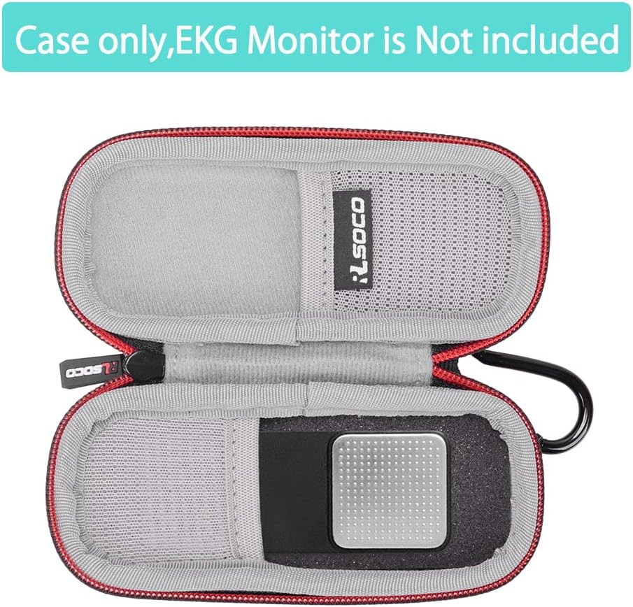 RLSOCO Case for KardiaMobile Personal EKG (ECG) Device and Heart Monitor/Alivecor 6L/SnapECG ECG/EKG Monitor-1