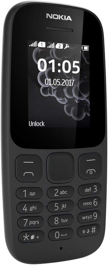 Nokia 105 Dual SIM Black-1