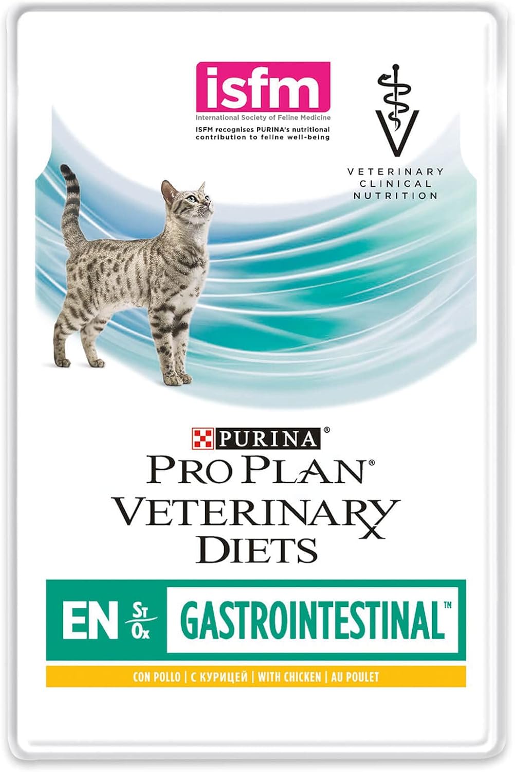 PRO PLAN VETERINARY DIETS EN Gastrointestinal Wet Cat Food Chicken 85g x 4-0