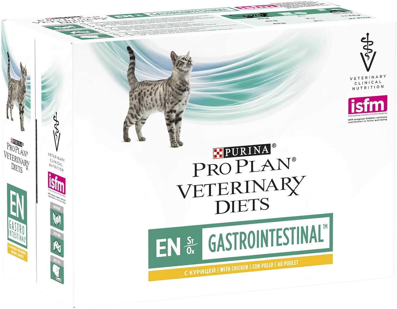 PRO PLAN VETERINARY DIETS EN Gastrointestinal Wet Cat Food Chicken 85g x 4-1