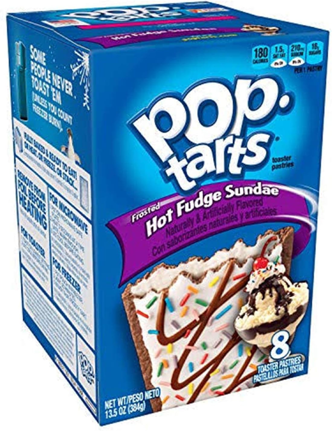 PopTarts Frosted Hot Fudge Sundae Toaster Pastries 8 Ct-2