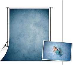 WaW 1.5x2.2m Photo Studio Background Abstract Texture Blue Backdrop Photography Fabric Photoshoot Backdrops for Newborn Baby Portrait