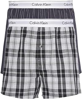 Calvin Klein Men's Boxer Slim 2pk 000nb1396a Boxers