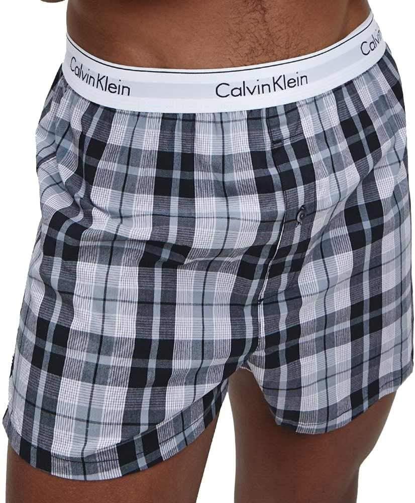 Calvin Klein Men's Boxer Slim 2pk 000nb1396a Boxers-1