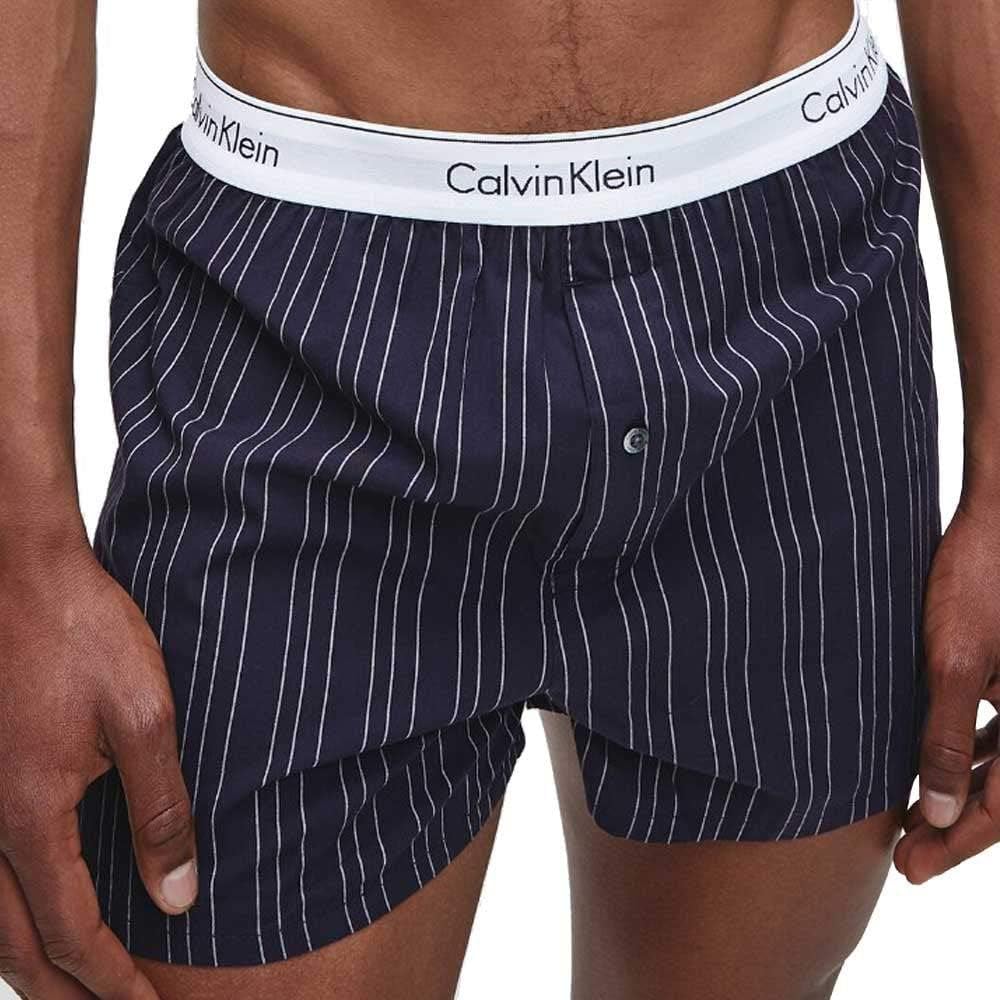 Calvin Klein Men's Boxer Slim 2pk 000nb1396a Boxers-3