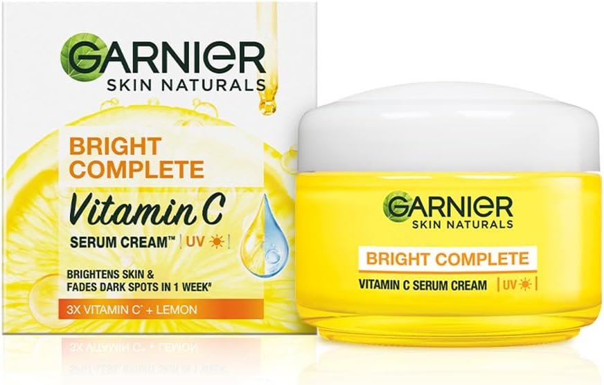 Garnier Light Complete Fairness Serum Cream, 45g with UV Protected-0