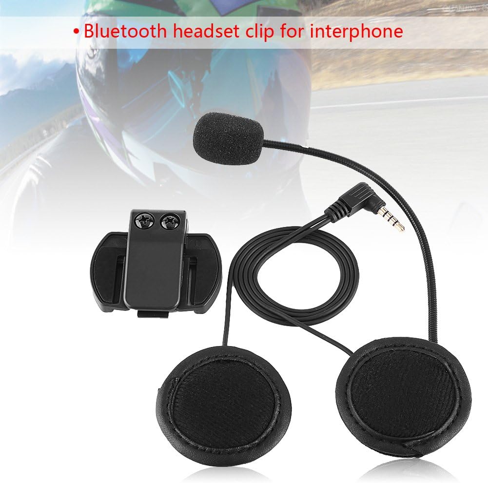 Keenso Microphone Headset And Clip Accessories, Accessories Bluetooth Headset Headphone Microphone for V4 / V6 Motorcycles Bluetooth Headset Interphone-2