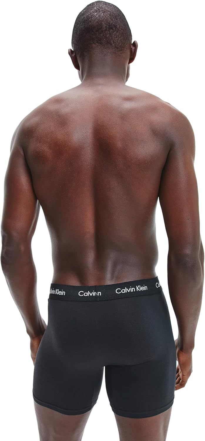 Calvin Klein Men Boxer Briefs Stretch Cotton Pack of 3-2