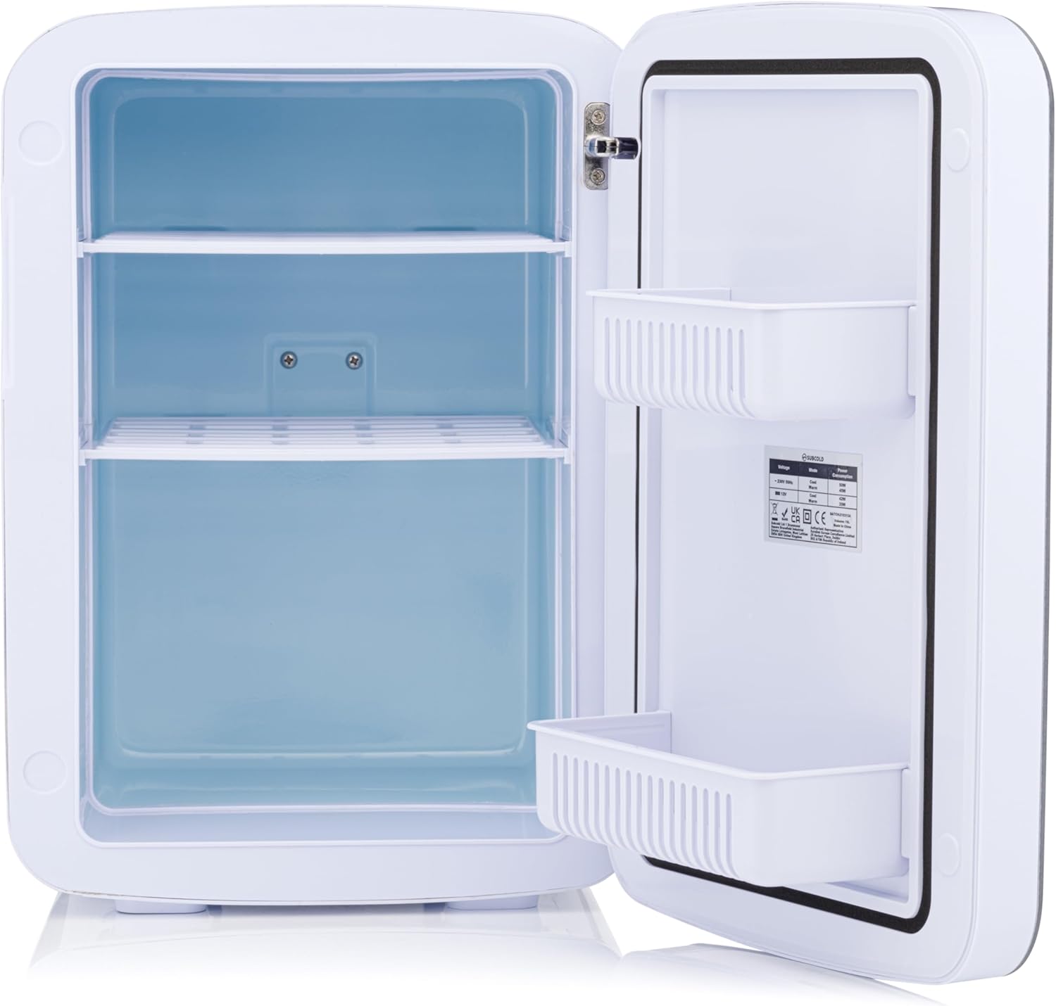 Subcold Ultra 15 Mini Fridge Cooler & Warmer | 3rd Gen | 15L capacity | Compact, Portable and Quiet | AC+DC Power Compatibility (White)-6