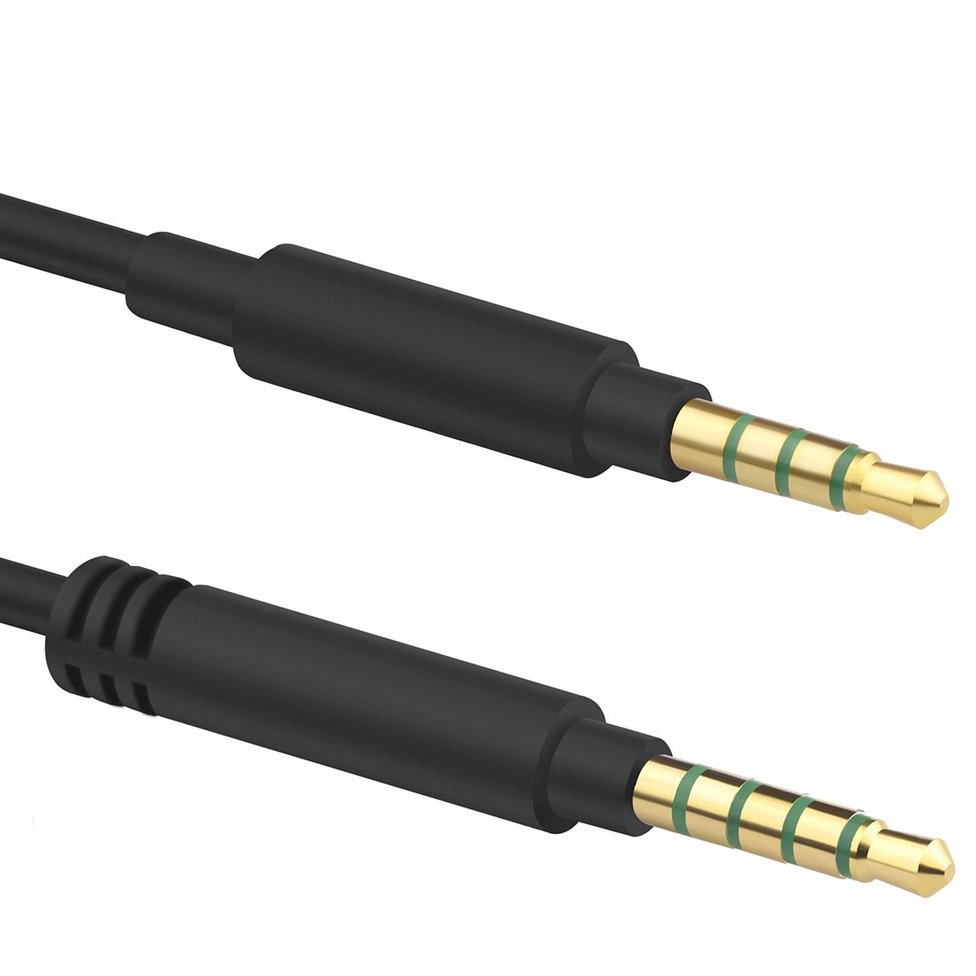 GEEKRIA Audio Cable Compatible with Beyerdynamic MMX 300 PRO, Astro A50, A40 tr, A40, A30, A10 Gen 2, A10 Gaming Headsets Cable, 1/8" (3.5mm) to 3.5mm Replacement Stereo Cord (5.6 ft/1.7 m)-2