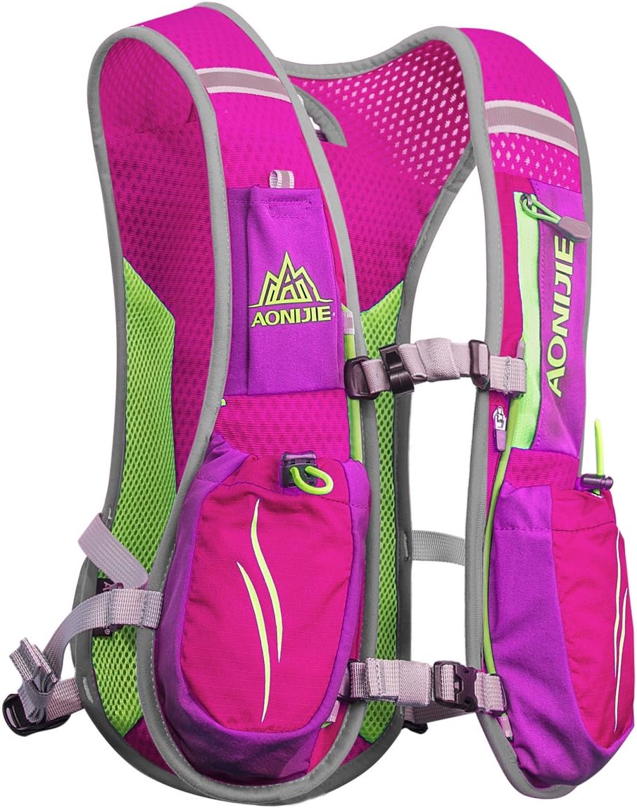 Hydration Backpack, Geila Hydration Vest Outdoors Sport Trail Marathoner Running Race Lightweight Rucksack for Men & Women-8