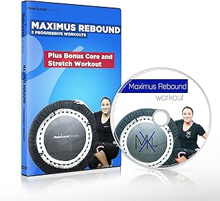 MaXimus Rebound - Mini Trampoline DVD Workout Compilation. Includes 3 progressive Motivating, Fun Rebounding Fitness Workouts - to help you Lose Weight & Tone Up