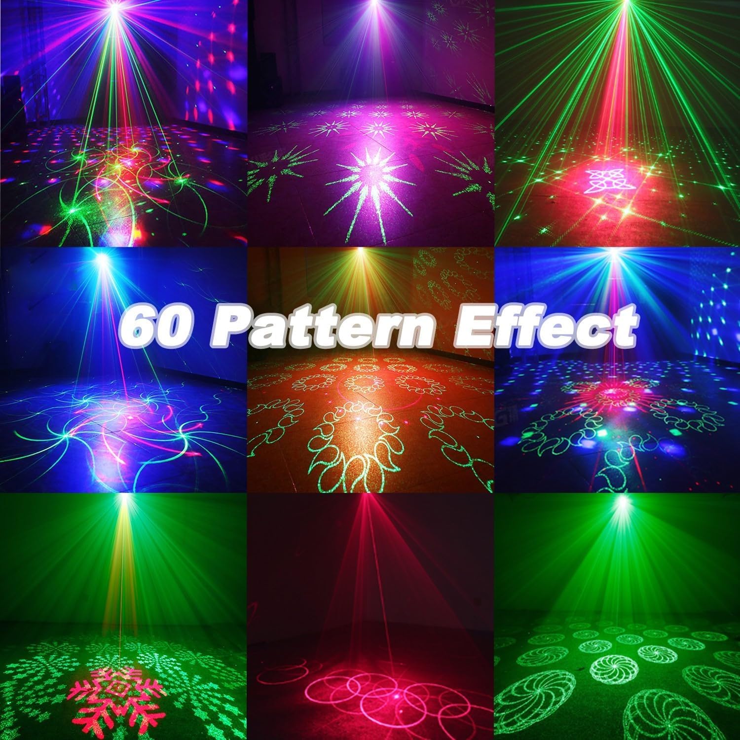 Disco Lights Party Lights,Disco Ball Lights Sound Activated Party Light Disco Lights for Parties Gift Kids Birthday Dance Bar Xmas Wedding Show Club-2