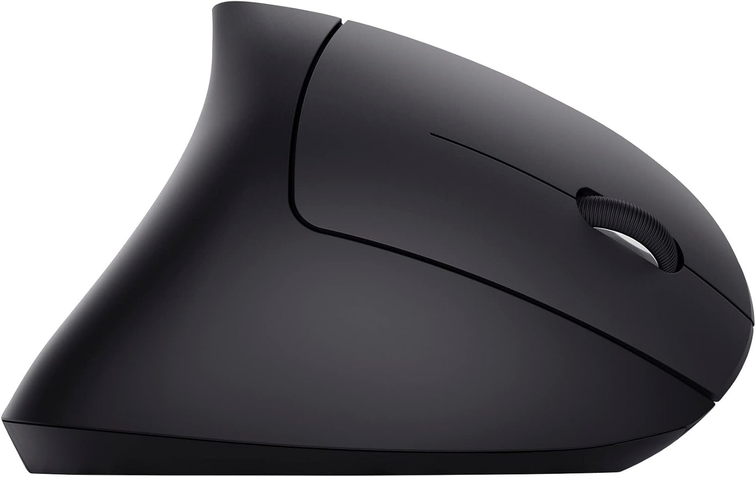 Trust Verto Wireless Ergonomic Mouse, Vertical Mouse with Storable USB Micro-receiver, 800-1600 DPI, 6 Buttons, Illuminated Mouse for Right Hand Users for PC, Laptop, Mac, Batteries Included - Black-7