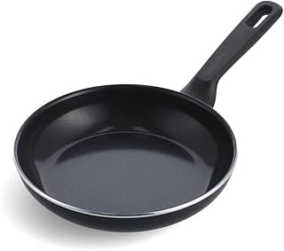 Greenpan Memphis Healthy Ceramic Non-Stick 20 cm Frying Pan, PFAS Free, Induction, Oven Safe, Black