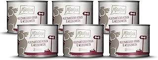 MjAMjAM - premium wet food for dogs - culinary deer & wild boar with cranberries, pack of 6 (6 x 200 g), grain-free with extra meat