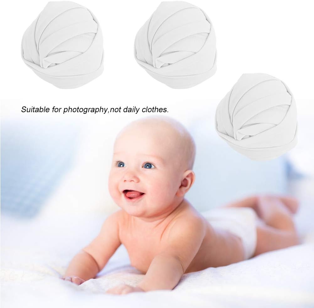 Garosa Baby Stretch Wrap Soft Velvet Newborn Wrap Baby Photography Props Blanket Stretch Without Wrinkle Wrap Swaddle Baby Products(White)-8