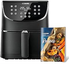 COSORI Air Fryer Oven With Rapid Air Circulation, 100 Recipes Cookbook, 3.5L Air Fryers For Home Use With One-Touch Digital Screen, 11 Cooking Presets, Nonstick Basket,Shake Remind, 1500W