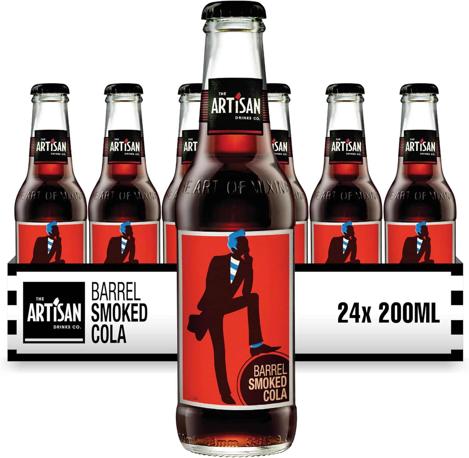 Artisan Barrel Smoked Cola, 24 x 200 ml-0