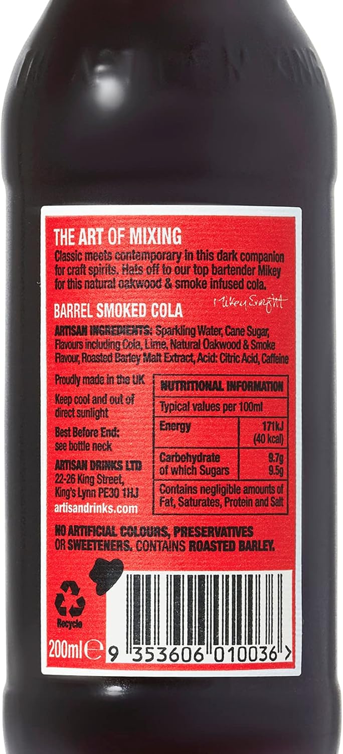 Artisan Barrel Smoked Cola, 24 x 200 ml-2