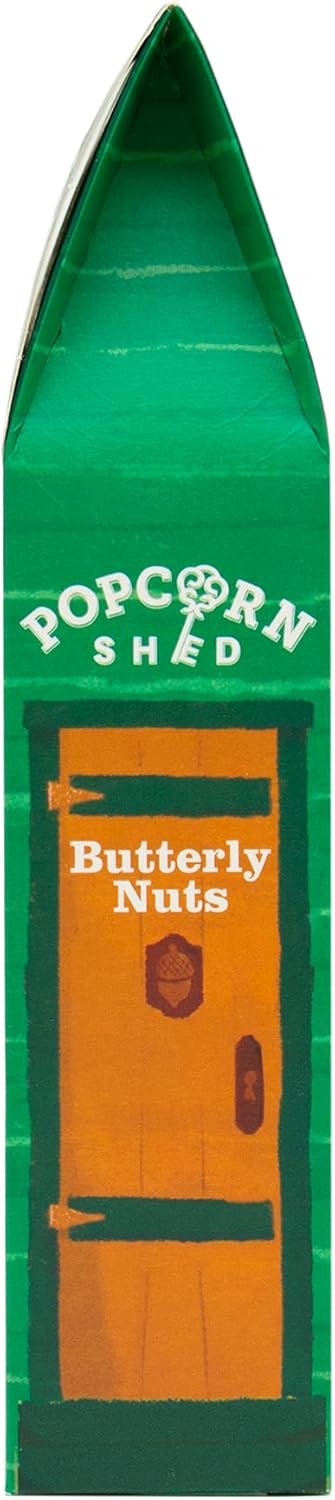 Popcorn Shed Butterly Nuts Gourmet Popcorn, Gift Box, Gluten Free, Natural, Vegetarian Movie Night Snack, 80 g-5