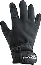 Pro Climate BLACK NEOPRENE FISHING HUNTING SHOOTING GLOVES FOLD BACK FINGERS (Large/XLarge)