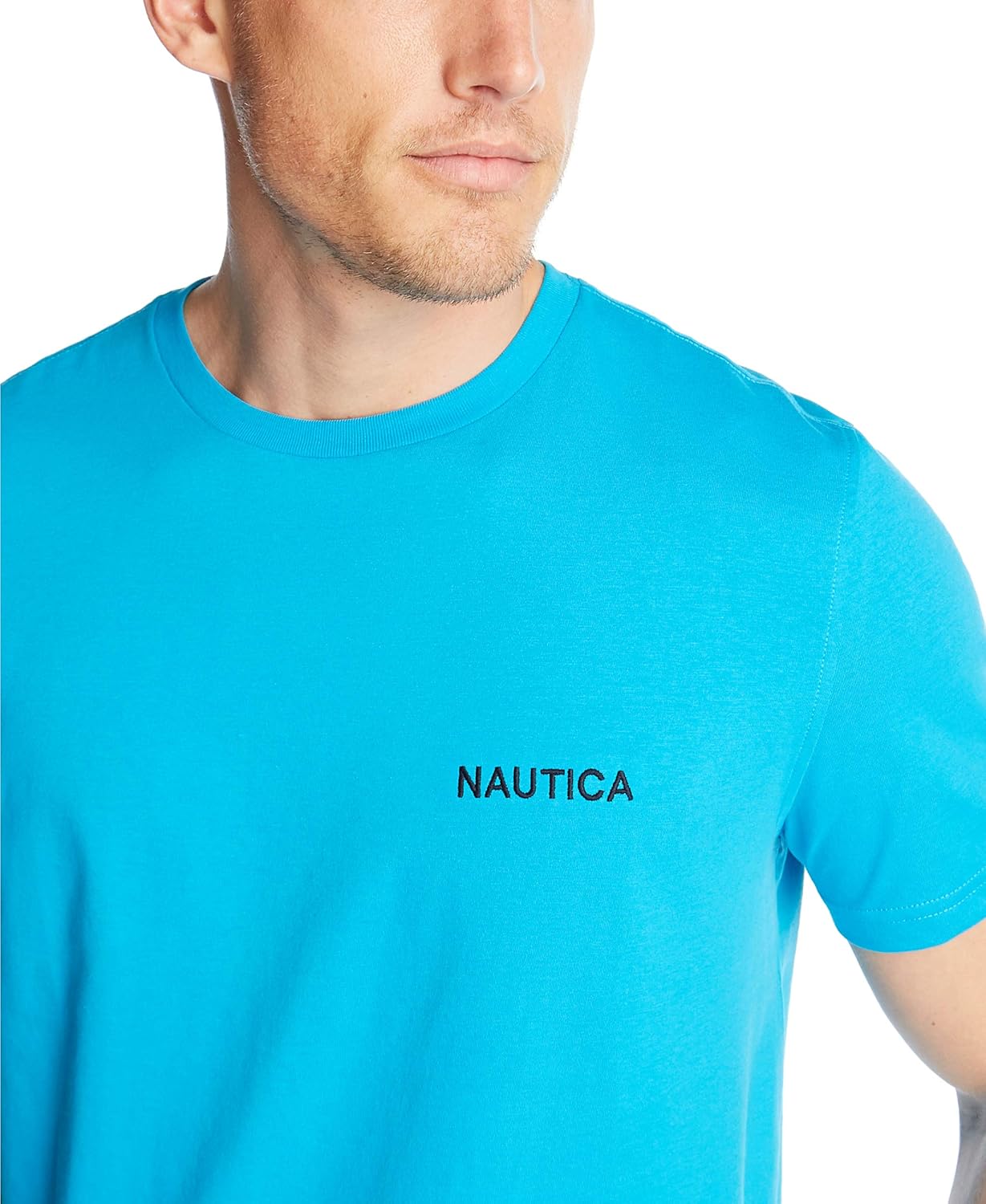 Nautica Men's Short Sleeve Solid Crew Neck T-Shirt-3