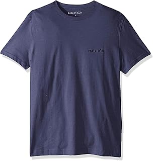 Nautica Nautica Men's Short Sleeve Solid Crew Neck T-Shirt