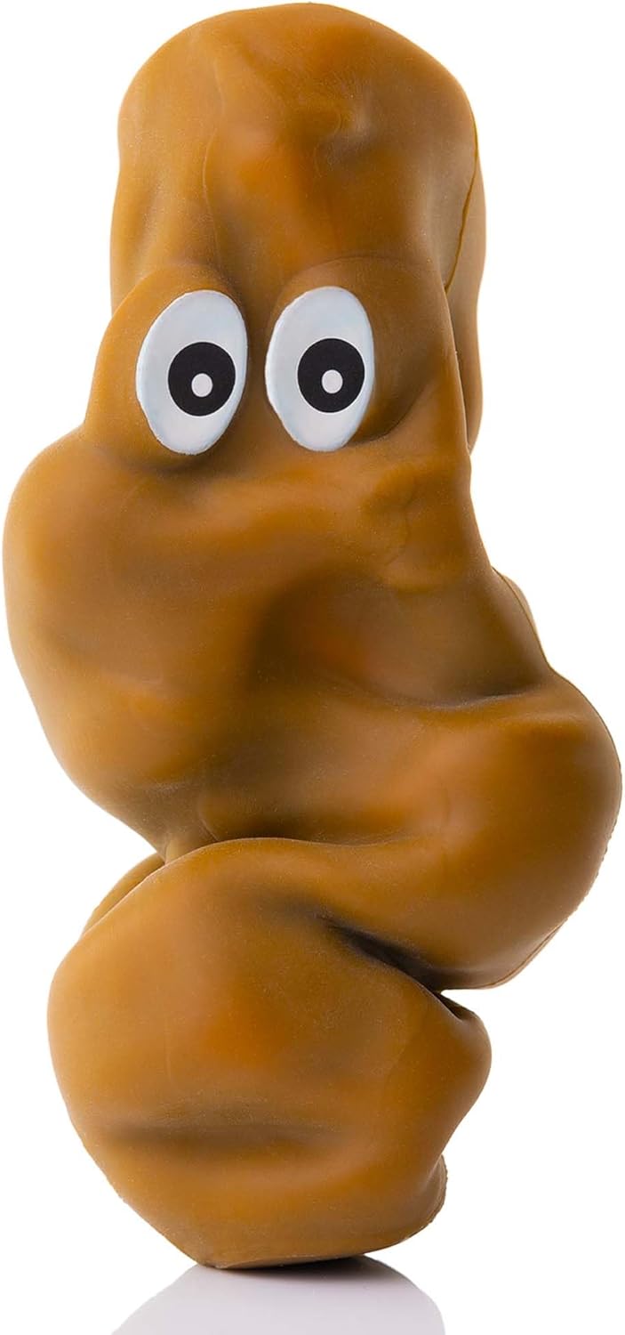 Gifton - Stretchy Poo Stress Relief Ball Fake Poop - Novelty 2020 Design - Gift for Boys Girls Men Women Teen Kids - Funny Birthday Joke Prank Present Christmas Stocking Filler Toys - 1 Supplied-8